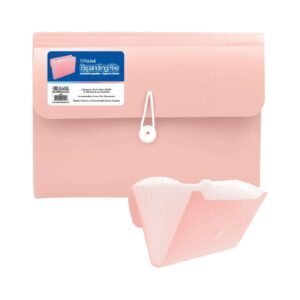 7-Pocket A4 / Letter Size Pastel Edition Poly Expanding File 'Bazic'