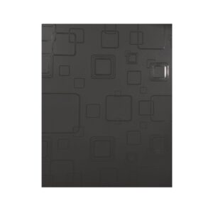 Cubic Embossed 2-Pocket Poly Portfolio 'Bazic'