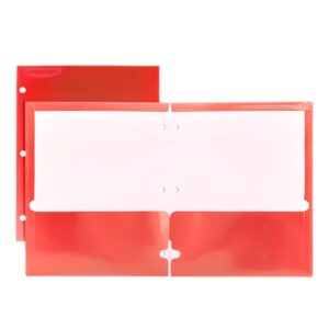 Metallic Color 2-Pocket Portfolio