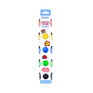 5pk 1oz Primary Color Modeling Dough 'Bazic'