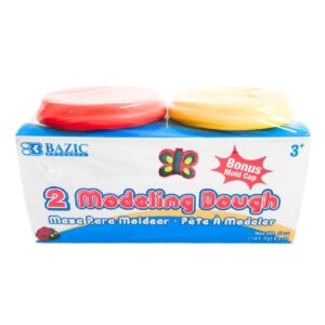 2pk 5oz Multicolor Modeling Dough 'Bazic'
