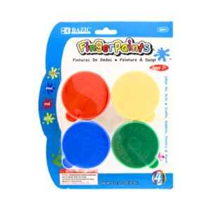40ml / 1.35 fl oz 4 Color Fingerpaint 'Bazic'
