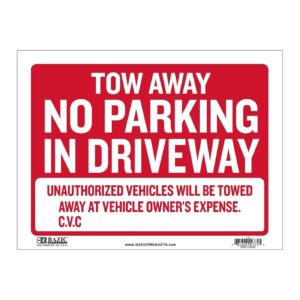 12" x 16" Sign 'Tow Away'