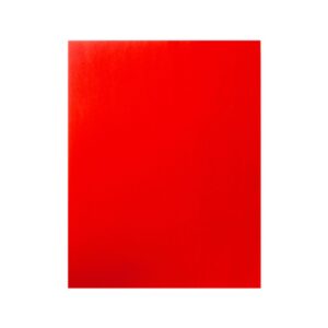 22" x 28" Red Poster Board 'Bazic'