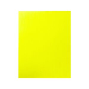 22" x 28" Bright Yellow Poster Board 'Bazic'