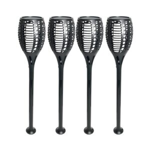 4pc Multi Use Solar Torches 'Home Pro Tek'