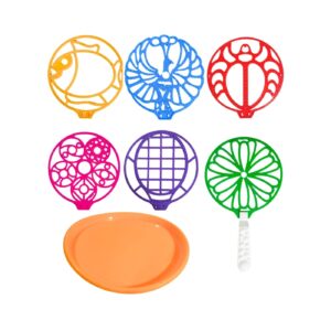 Bubble Fun Play Set w/ 6 Wands & 2 Trays