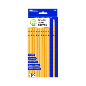 12pk #2 Yellow Pencil [ZERO RATED]