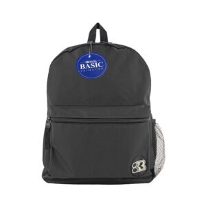 16" Black Basic Backpack 'Bazic' [ZERO RATED]