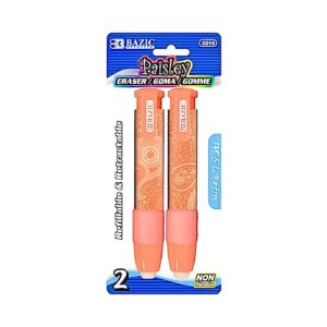 2pk Paisley Retractable Stick Erasers 'Bazic' [ZERO RATED]