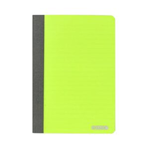 80ct 5" x 7" Poly Cover Personal Composition Book 'Bazic' [ZERO RATED]