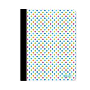 100ct Polka Dot College Ruled Composition Book 'Bazic' [ZERO RATED]