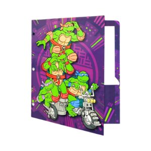 2 Pocket Paper Portfolio 'TMNT'