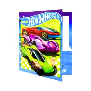 2 Pocket Paper Portfolio 'Hot Wheels'
