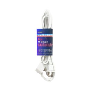 6ft 16/2 Indoor Extension Cord 'American Power'