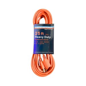 25ft 16/3 Outdoor Extension Cord 'American Power'