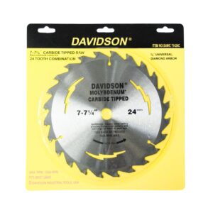7.25" x 24T Carbide Tip Saw Blade 'Davidson'