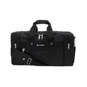21" x 12" x 11" Travel Tote Bag 'Everest' (Black)