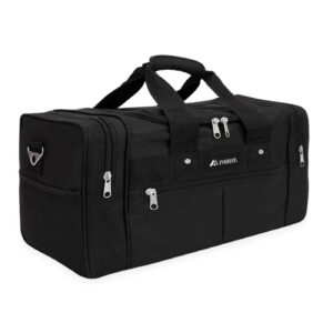 30" x 15" x 14" Travel Tote Bag w/ One Mesh Pocket 'Everest' (Black)