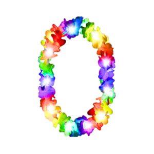38" Light Up Flower Lei
