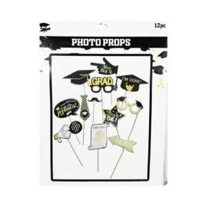12pk Photo Props 'Graduation'