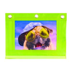 3-Ring Printed Binder Pouch w/ Zipper