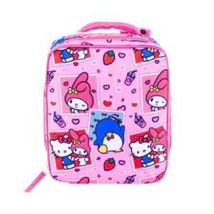 9.5" Rectangular Lunch Bag w/ Sequins 'Hello Kitty'