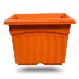 10.5" Square Flower Planter