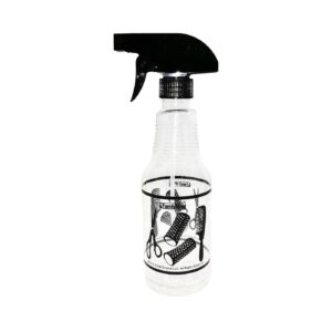 500ml Plastic Spray Bottle w/ Scissors Print
