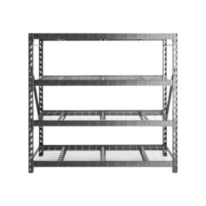 24" x 16" x 52" 4-Tier Metal Storage Organizer