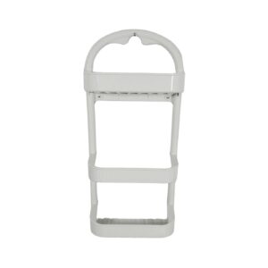 5" x 11" x 25" 3 Tier Plastic Multi-Use Bath Shelf