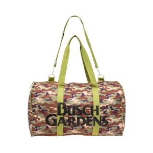 24" Camouflage Duffle Bag 'Busch Gardens'