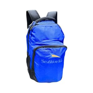 18" Black / Blue 'Sea World' Backpack [ZERO RATED]