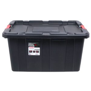 27 Gallon Black Industrial Tote Box