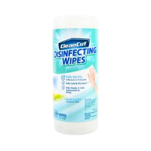 6oz / 170g 35ct Disinfecting Wipes w/ Fresh Scent 'CleanCut'