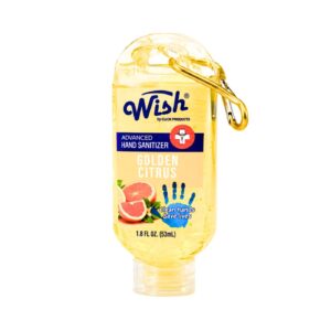 1.8oz Hand Sanitizer w/ Clip 'Wish'