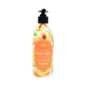 14oz / 414ml Moisturizing Liquid Hand Soap w/ Peach Scent 'Nuvalu'