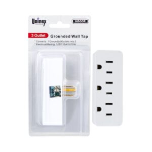 3 Outlet Grounded Adapter