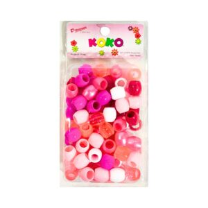 Pink Mix Big Beads