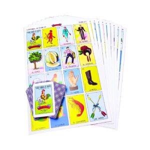 13 1/2" x 9" Mexican Bingo Card Game 'Chalupa'