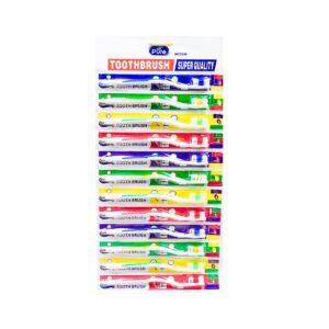 12pc Individually Carded Toothbrush 'All Pure'