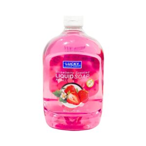 64oz Liquid Hand Soap Refill w/ Strawberry Scent 'Lucky'