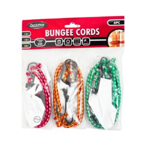 6pc Bungee Cords