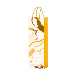 4.4" x 13.8" x 3.54" Foil Wine Gift Bag