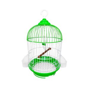 9" x 13" Iron & Plastic Bird Cage