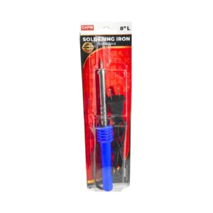 8" Blue / Black Soldering Iron