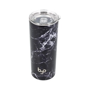 20oz Marble Finish Double Wall Stainless Steel Tumbler