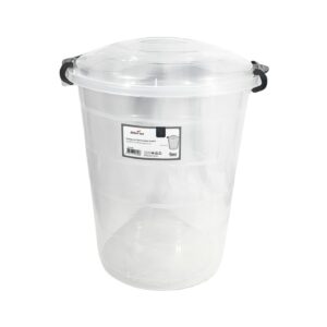 35L Transparent Tetris Square Storage Box