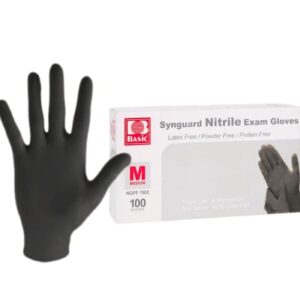 100pk Nitrile Glove 'Synguard' (Size: Medium)