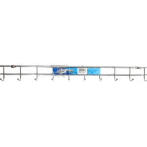 23.5" Metal Wall Rack w/10 Hooks